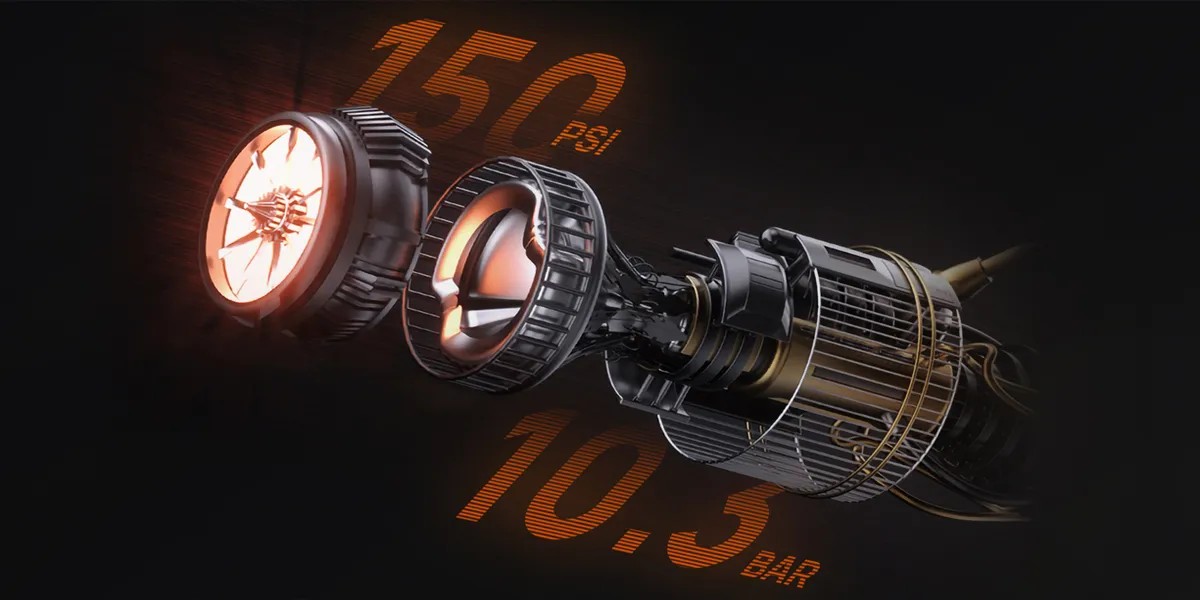 70mai kompresor přenosný nabíjecí tp07 síla kompresoru evtech_cz